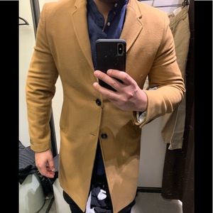 XL Beige wool jacket men’s (Zara)